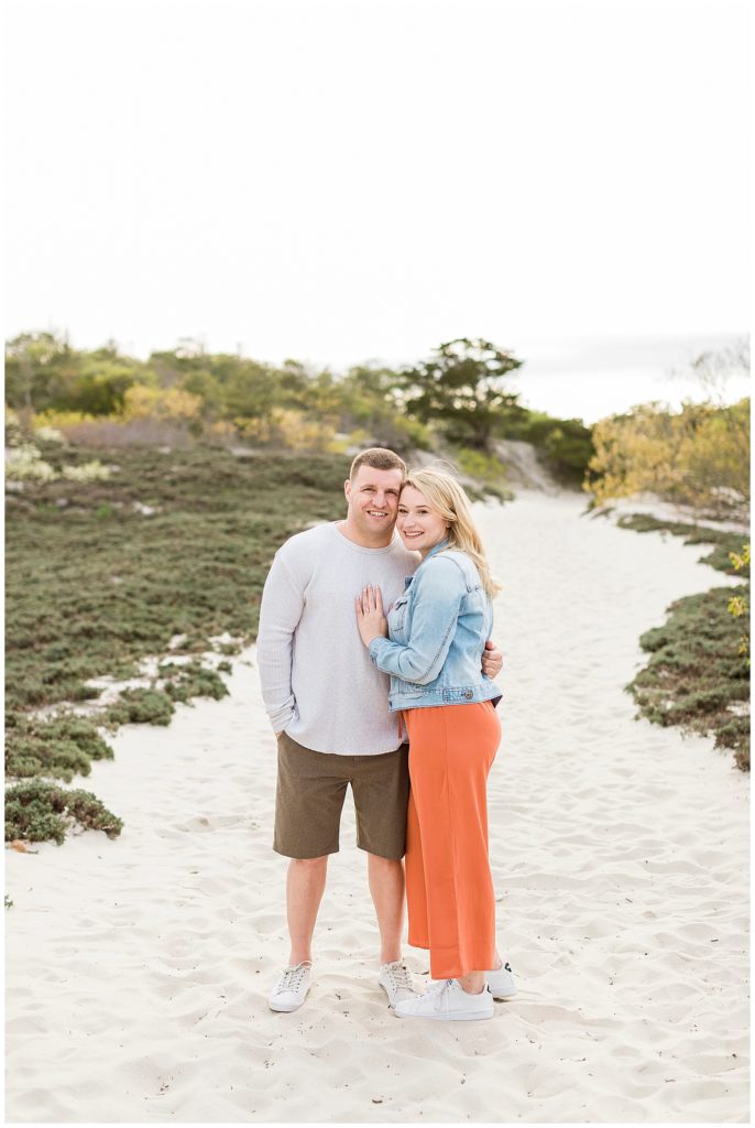 Engagement Photos on Island Beach State Park
