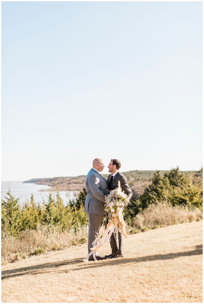 Wedding at Blue Vista, Kansas