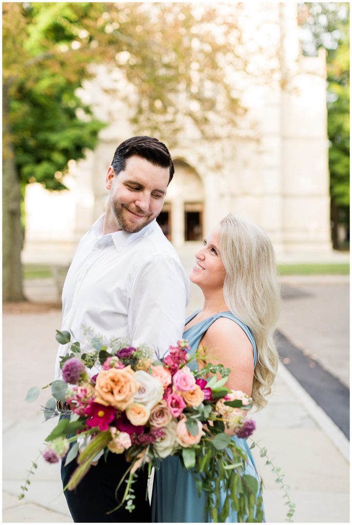 engagement photos at Princeton