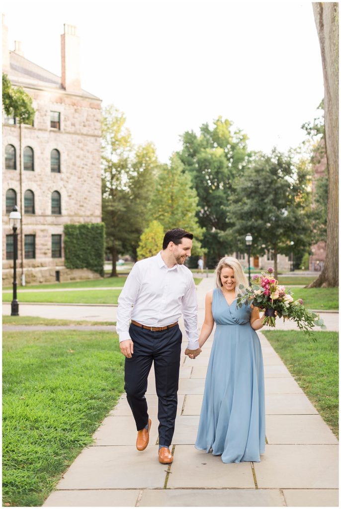 engagement photos at Princeton