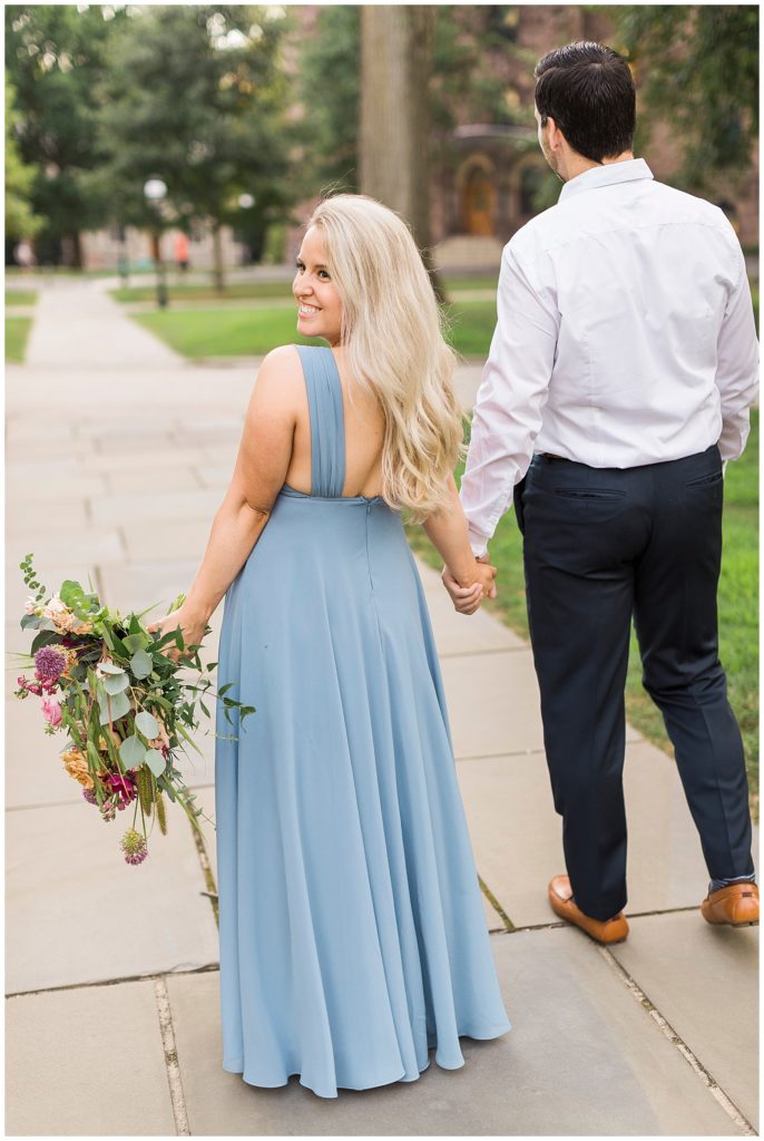 engagement photos at Princeton