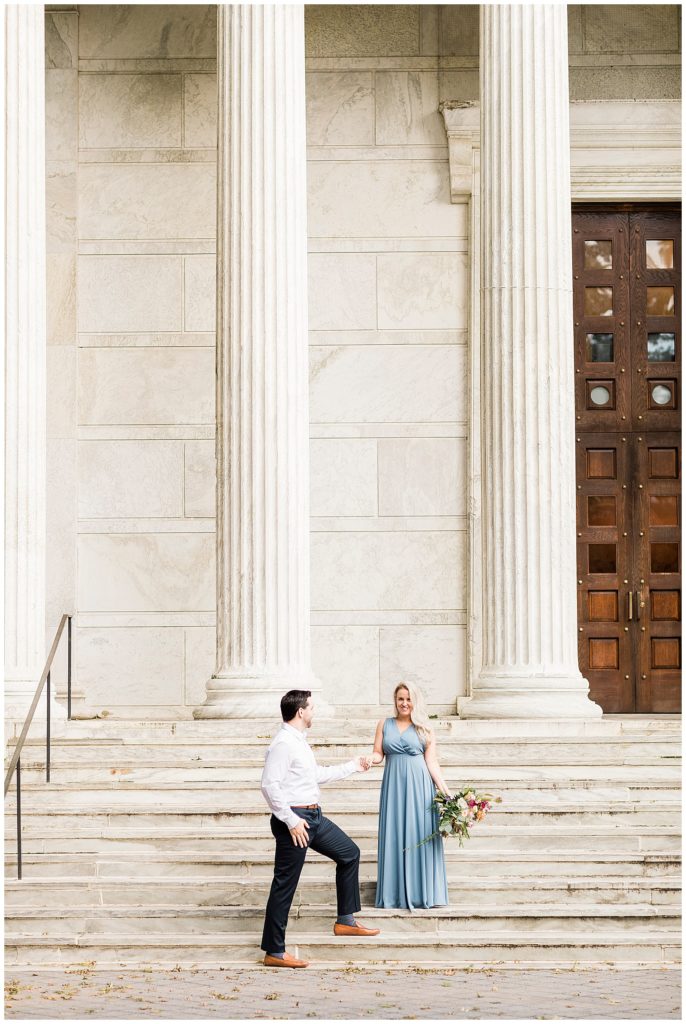 engagement photos at whig hall