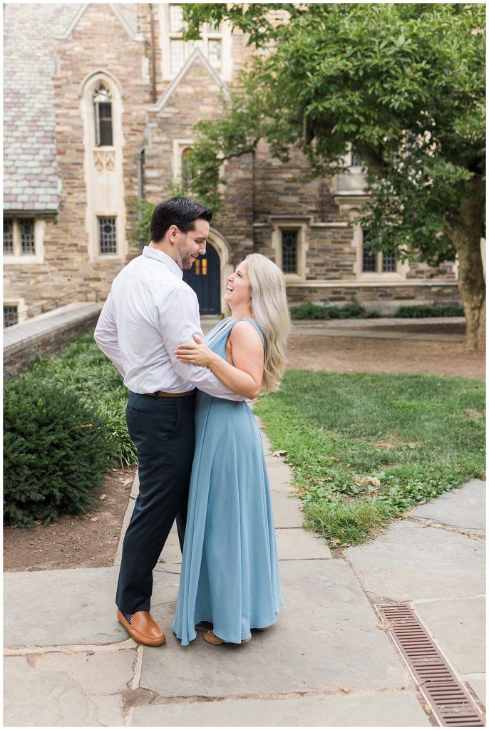 engagement photos at Princeton