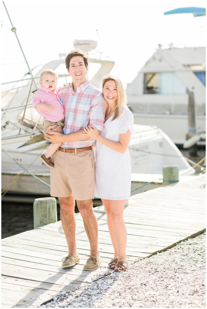 Family Photos with boats