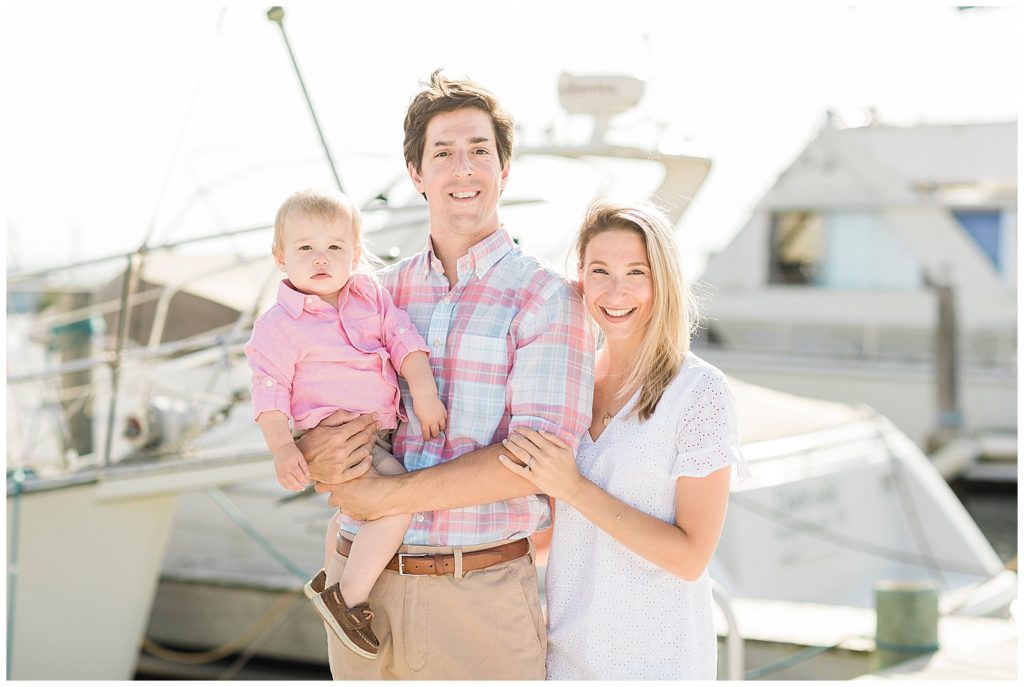 Family Photos with boats