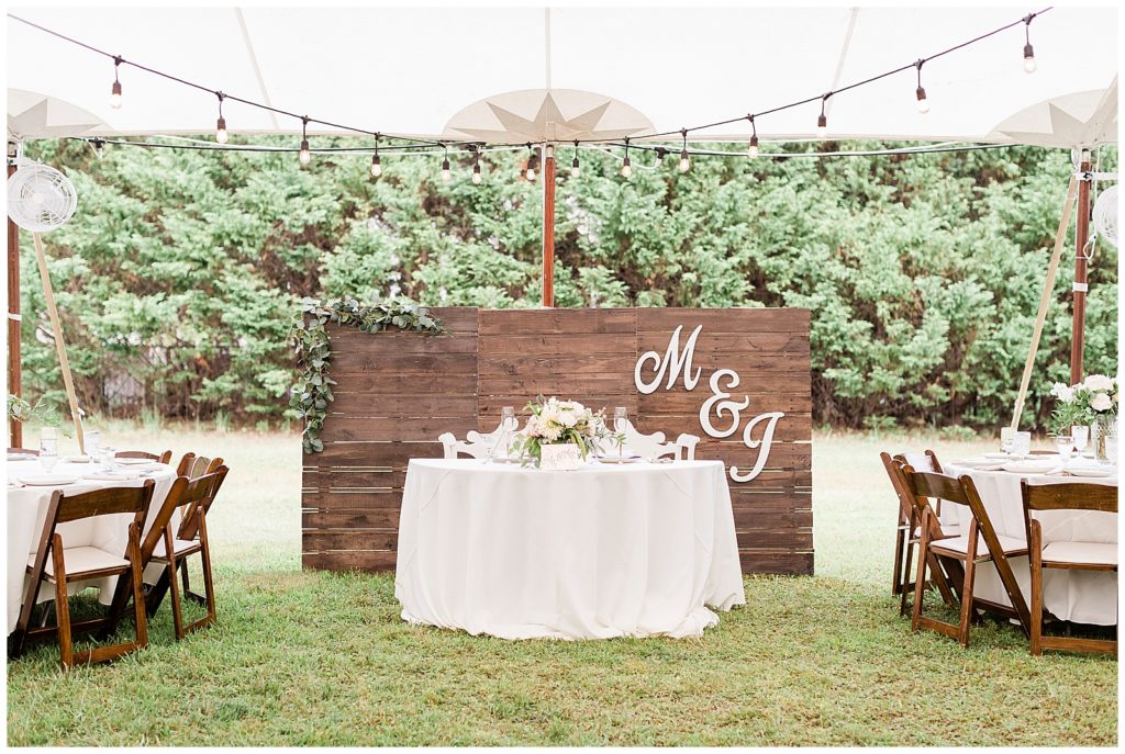 elegant backyard wedding nj