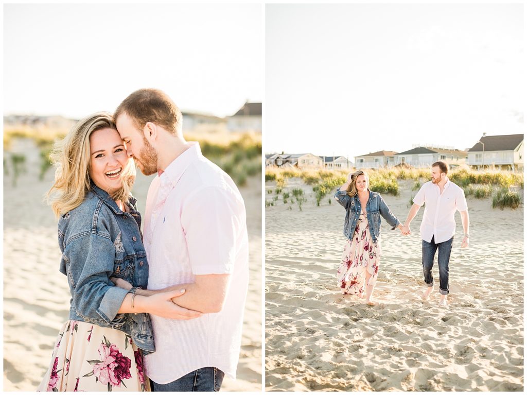 engagement photos in Bradley beach