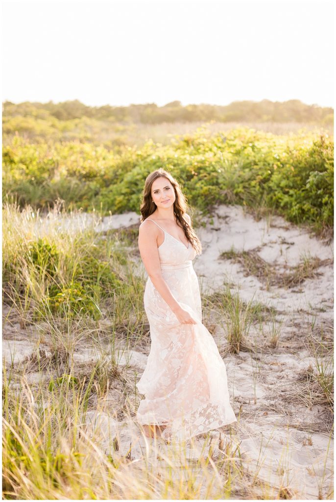 golden hour nj engagement