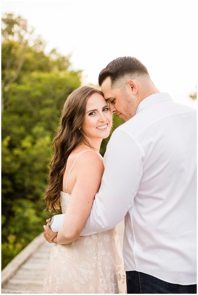 golden hour nj engagement