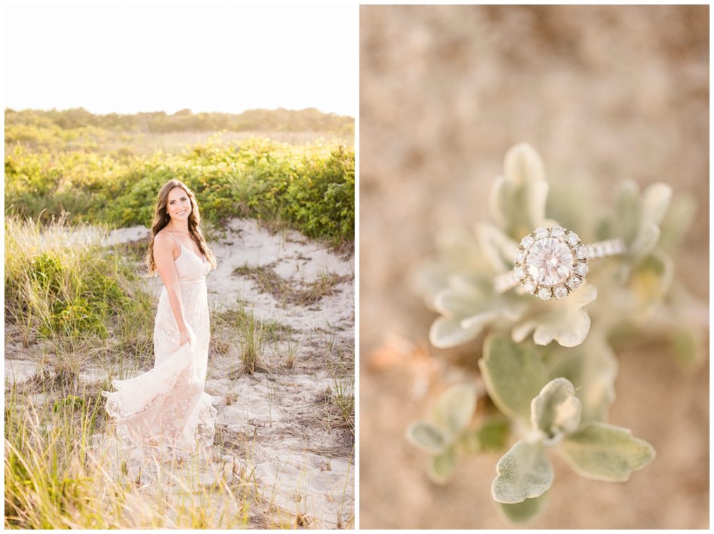 golden hour nj engagement