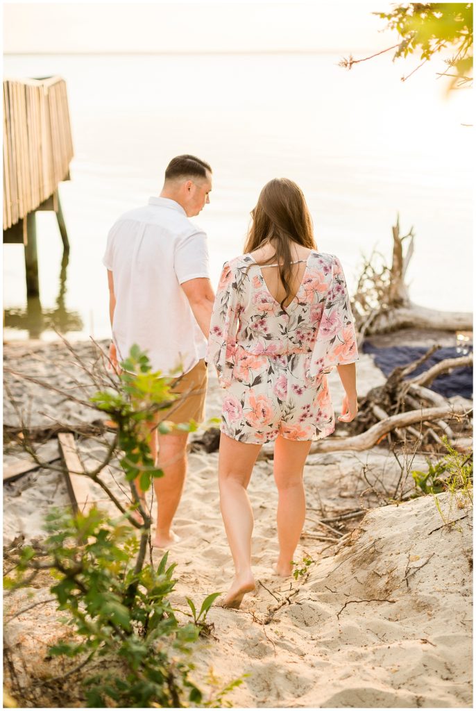 picnic engagement session