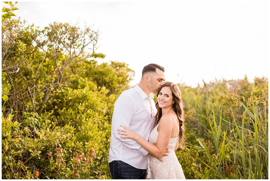 island beach engagement