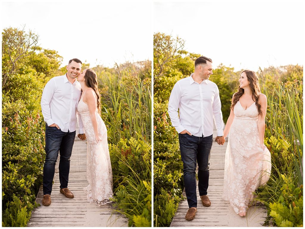 New Jersey beach engagement pics