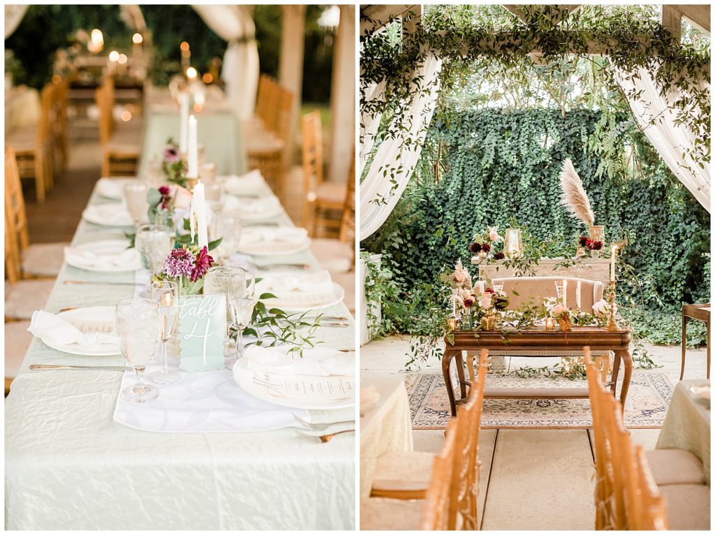 Abbie Holmes estate outdoor reception