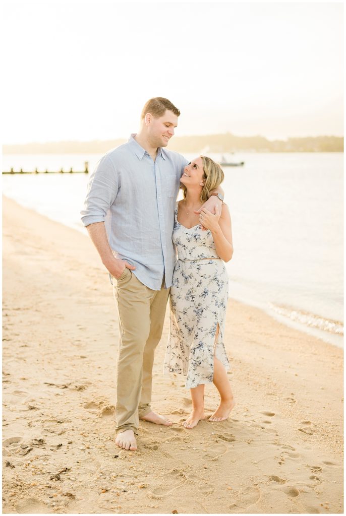 ocean gate boardwalk engagement photos