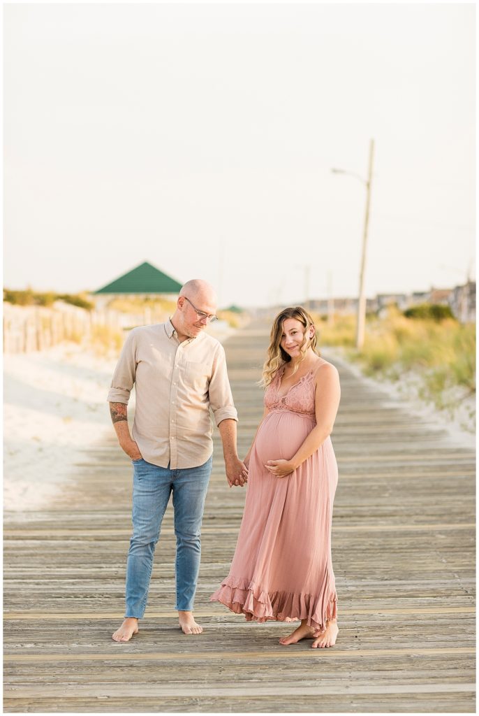 boardwalk maternity photos nj