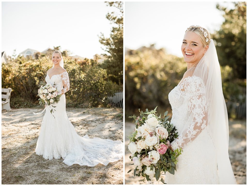 wildwood wedding photos on beach