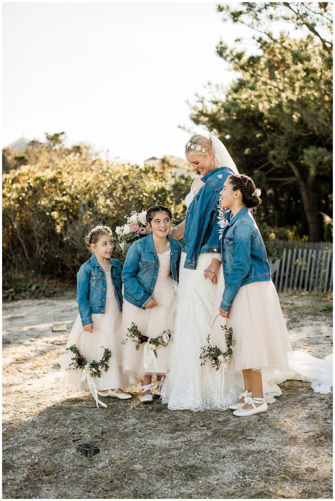 wildwood wedding photos on beach