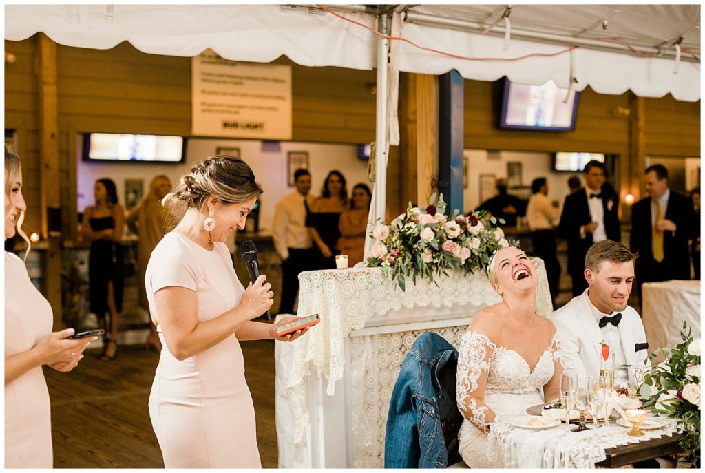 wedding at seaport pier wildwood