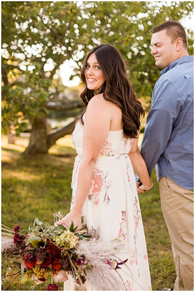 spring lake park engagement photos