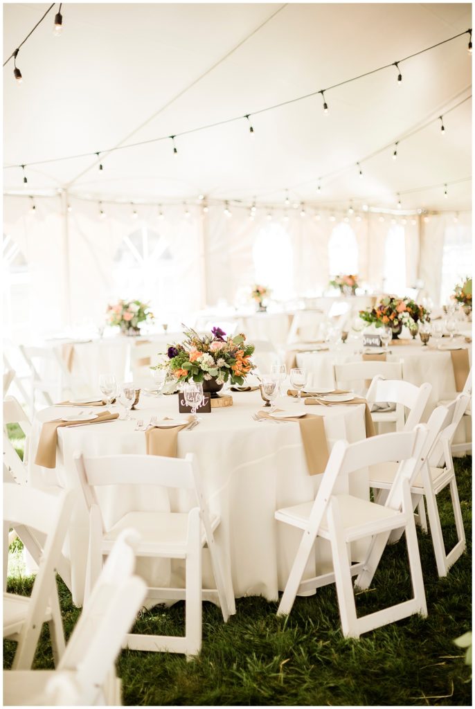 tented wedding nj photos