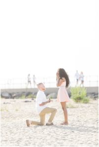 Proposal at Barnegat Light