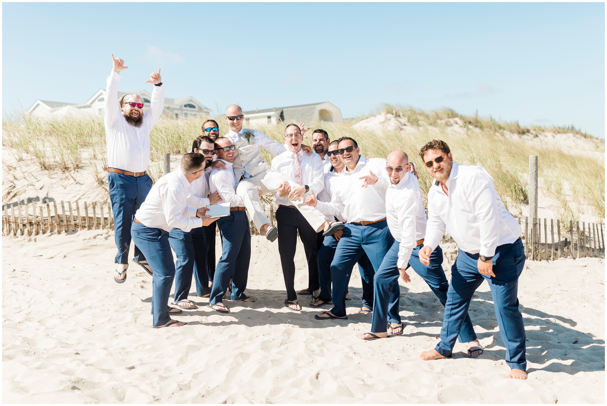 Backyard Lavallette Wedding