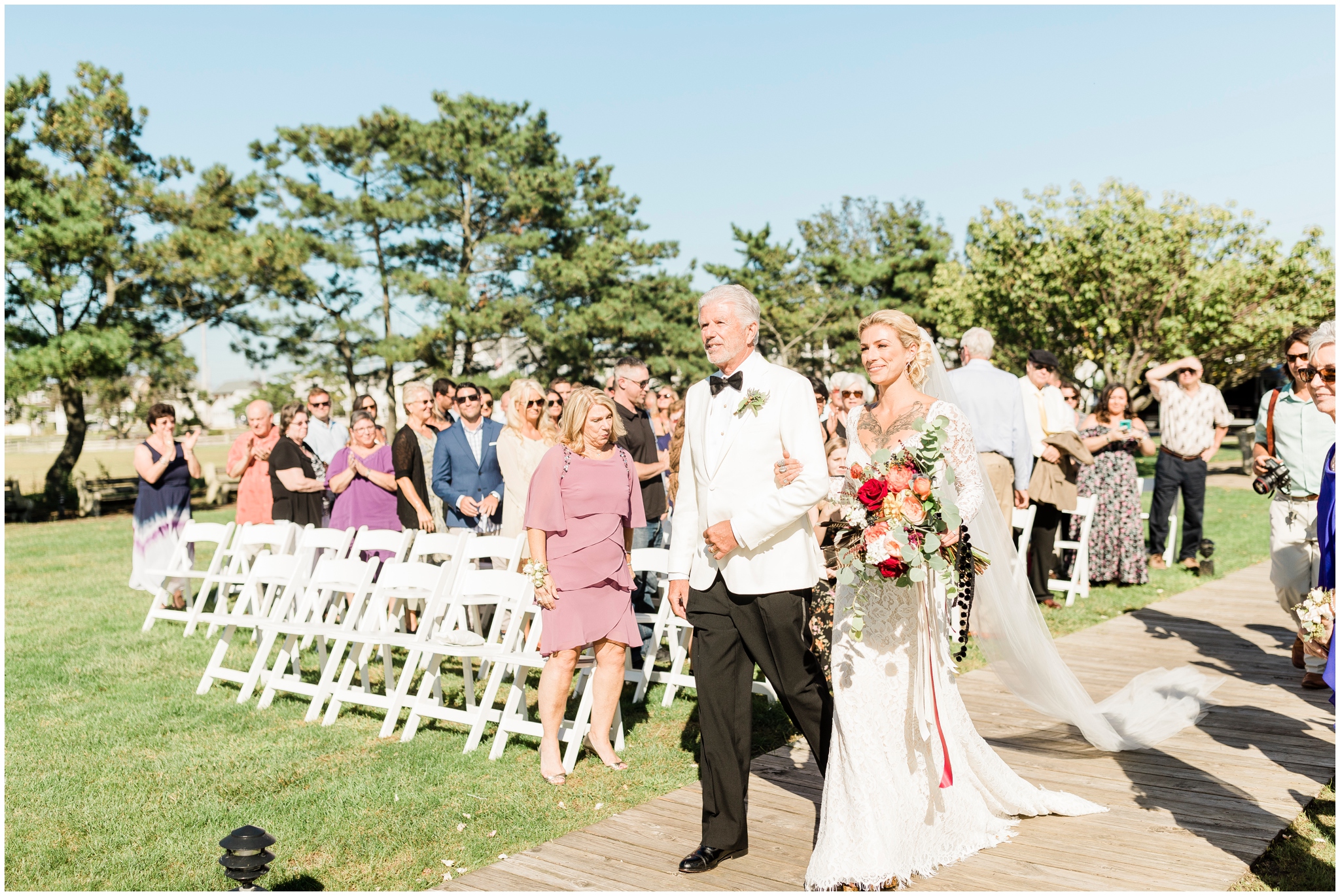 Wedding at Lavallette Gazebo