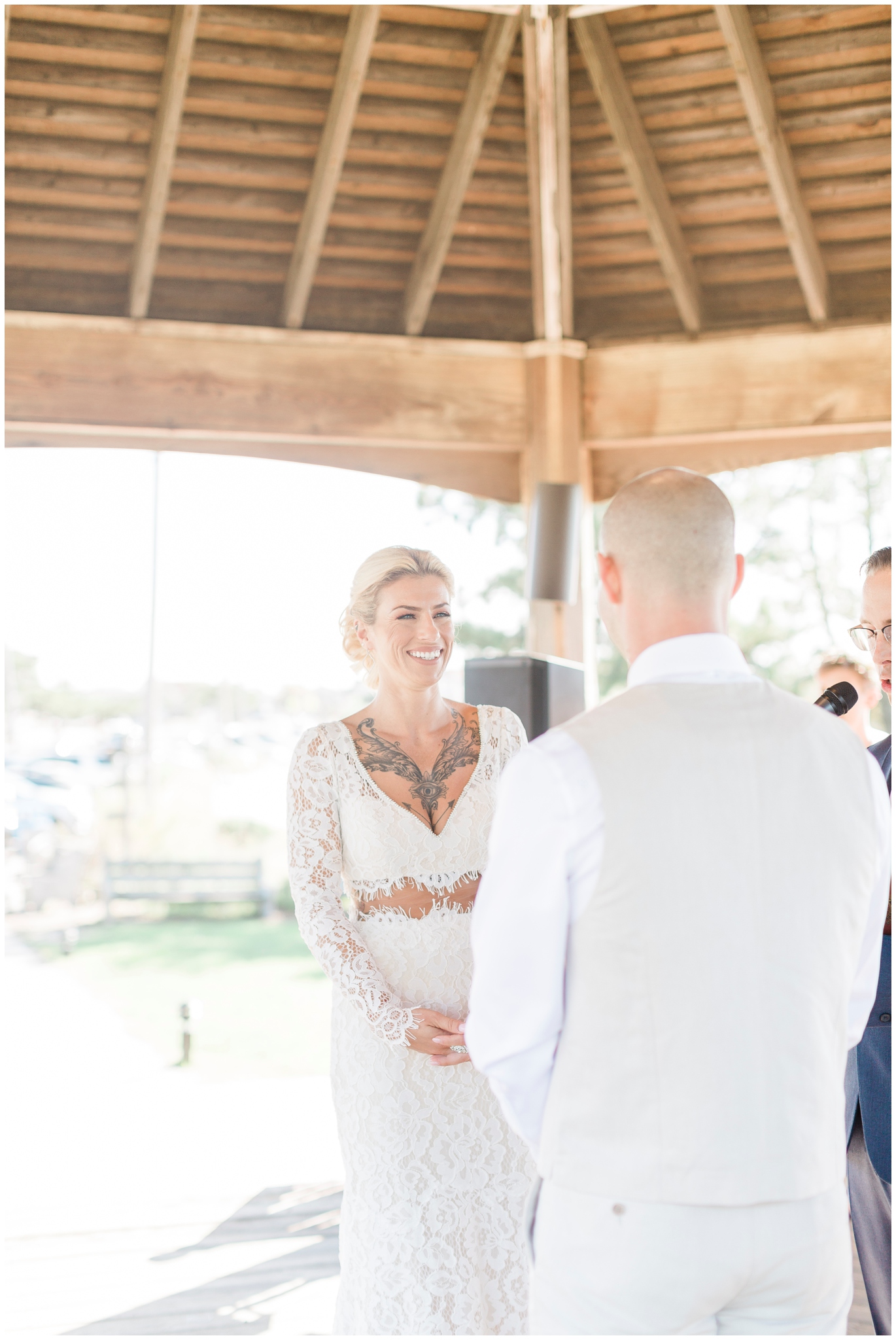 Wedding at Lavallette Gazebo