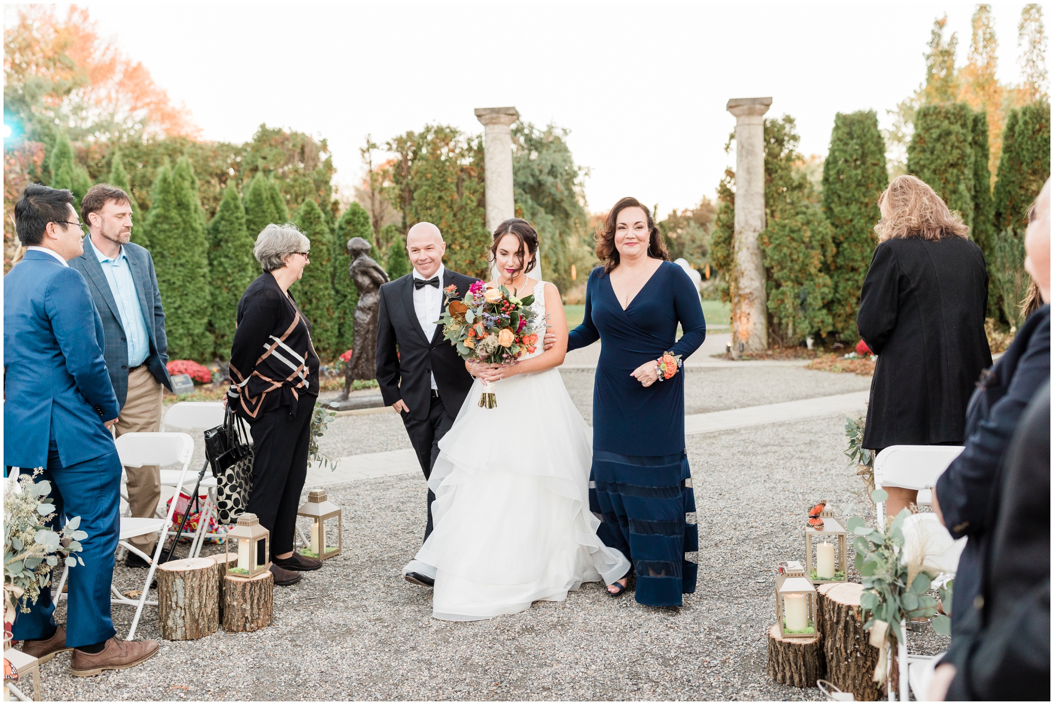 Outdoor Ceremony at Grounds for Sculpture Pics