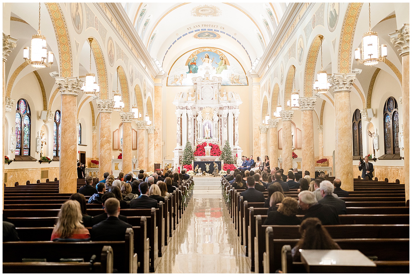 Church Wedding Photos in Hoboken