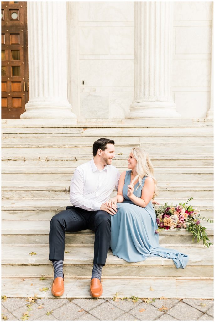 engagement photos at whig hall