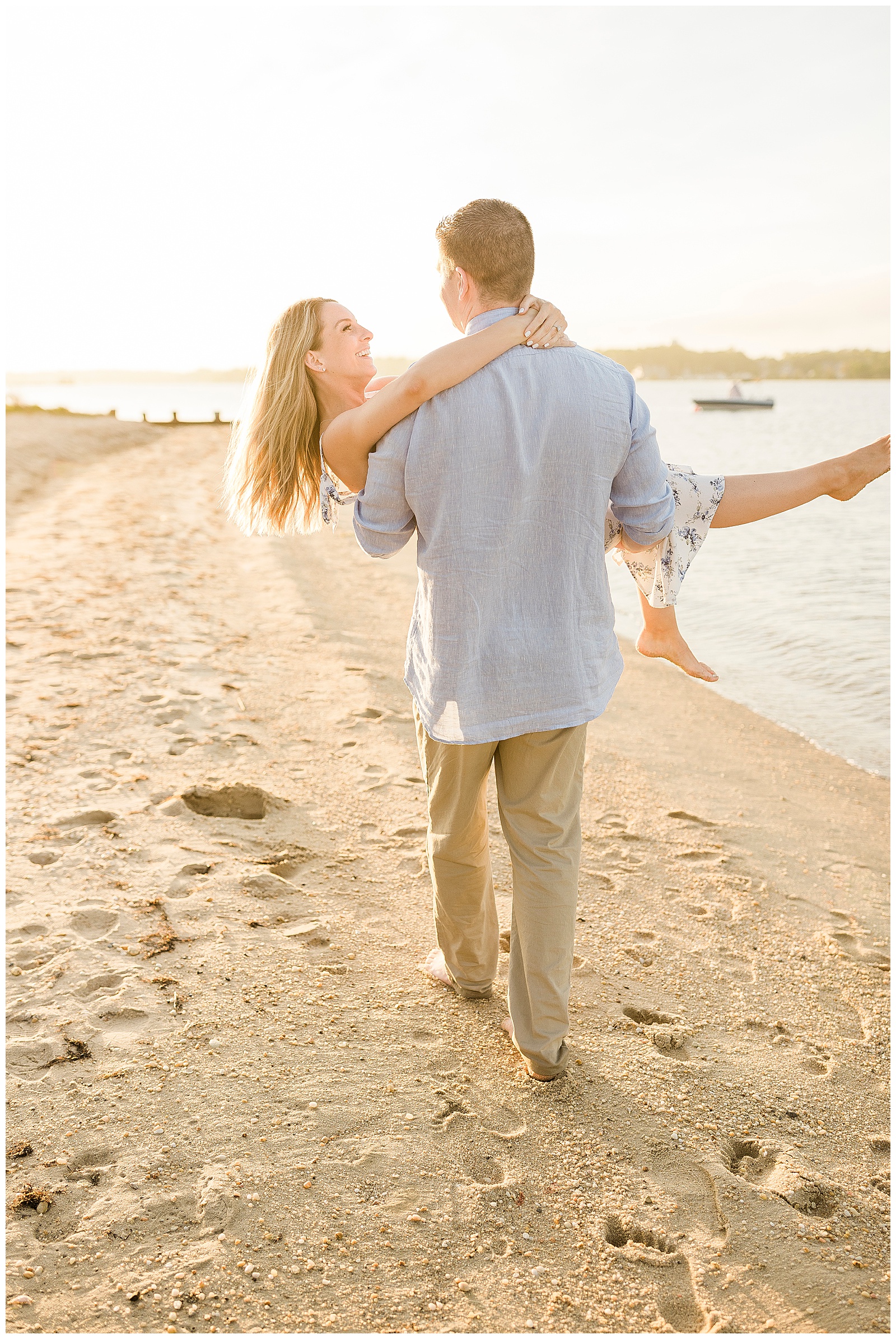 ocean gate boardwalk engagement photos
